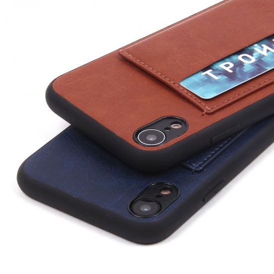 Чехол с карманом под пластиковые карты для iPhone XR, арт.010636