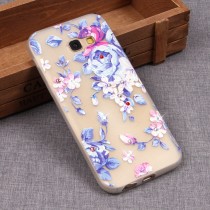 Матовый чехол со стразами для Samsung Galaxy A3 (2017), арт.009658