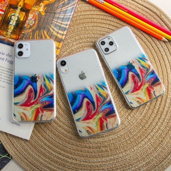 Силиконовый чехол Акварель для iPhone 7 Plus, арт. 011727