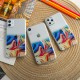 Силиконовый чехол Акварель для iPhone 7 Plus, арт. 011727