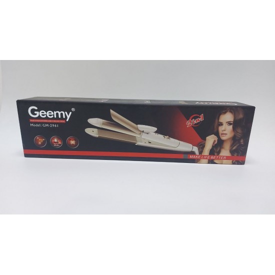 Утюжок для волос 2в1 Geemy GM-2961, арт. 013127