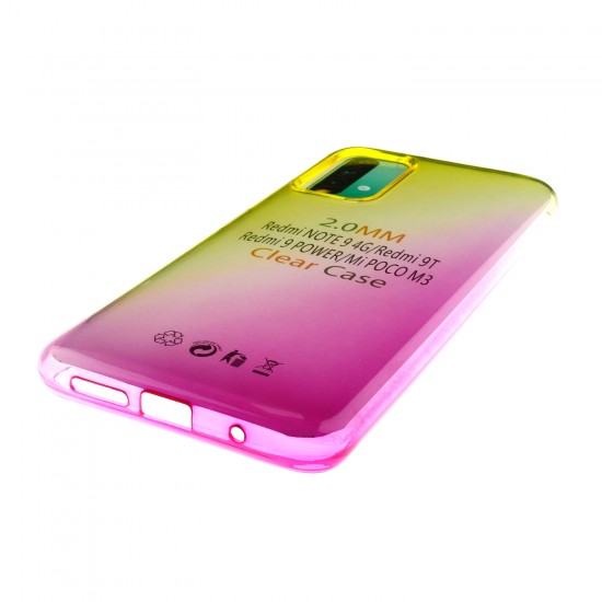 Чехол для Xiaomi Poco M3 Градиент, ТПУ, арт.012965