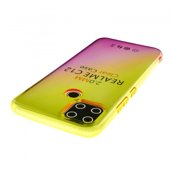 Чехол для Realme C25/С25s Градиент, ТПУ, арт.012965