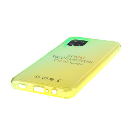 Чехол для Samsung Galaxy A12/M12 Градиент, ТПУ, арт.012963