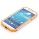 Бампер с крышкой металлический со стразами для Samsung i9500 Galaxy S4, арт.006727