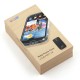 Бампер с крышкой металлический со стразами для Samsung i9500 Galaxy S4, арт.006727