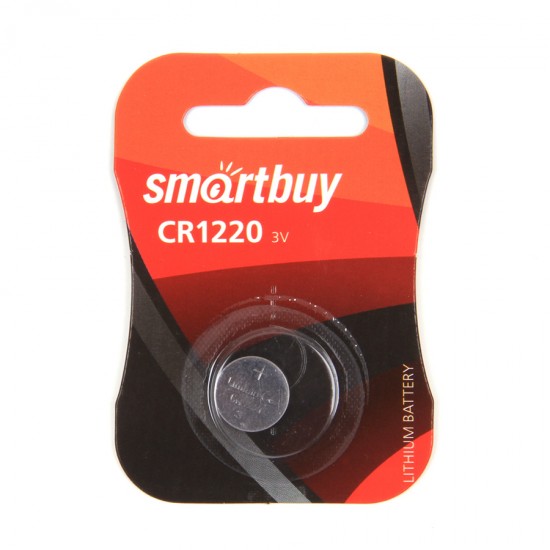 Батарейки SmartBuy CR1220 BL1, арт.010366