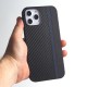 Чехол для iPhone 12 Pro Max, карбоновый , арт.012465