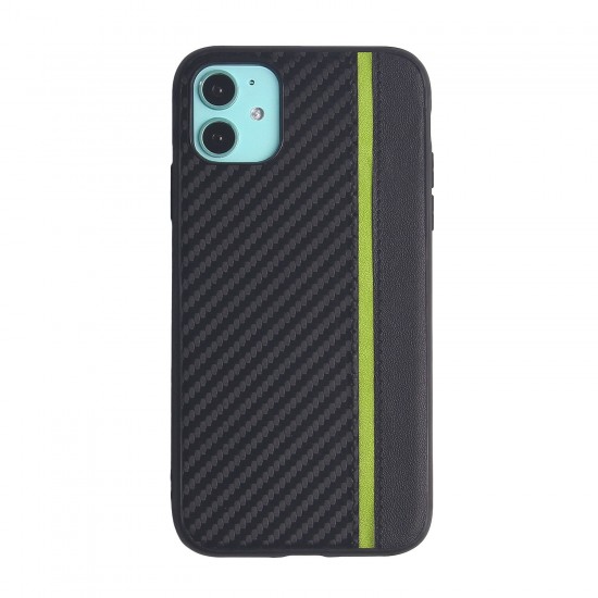Чехол для iPhone 11  карбоновый , арт.012465