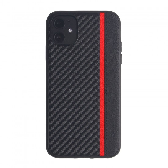 Чехол для iPhone 11  карбоновый , арт.012465