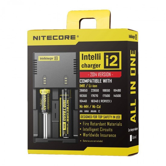 Зарядное устройство Nitecore Intellicharger i2, арт.002903