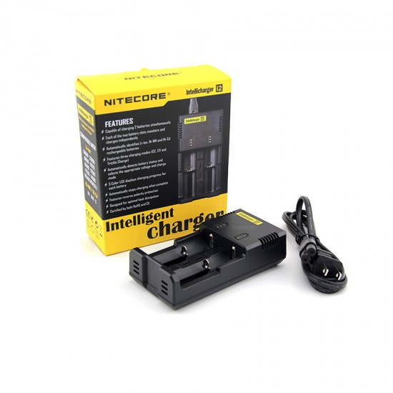 Зарядное устройство Nitecore Intellicharger i2, арт.002903