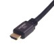 Кабель HDMI, версия 2.1, AL-коннектор, в оплетке, RT-05-04, 3м, арт. 012750