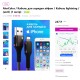 Кабель для iPhone Celebrat CB-05 3A , 1 м, арт.012378