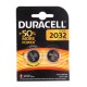Батарейки DURACELL CR 2032 BL2, арт.010827