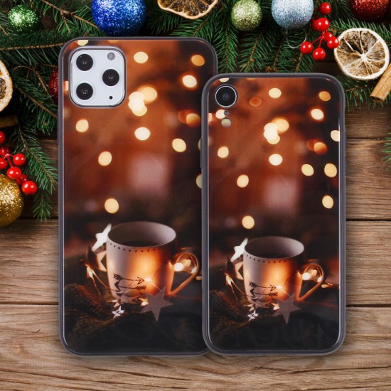 Чехол ТПУ Зимний для Xiaomi Redmi Note 8, арт.011473