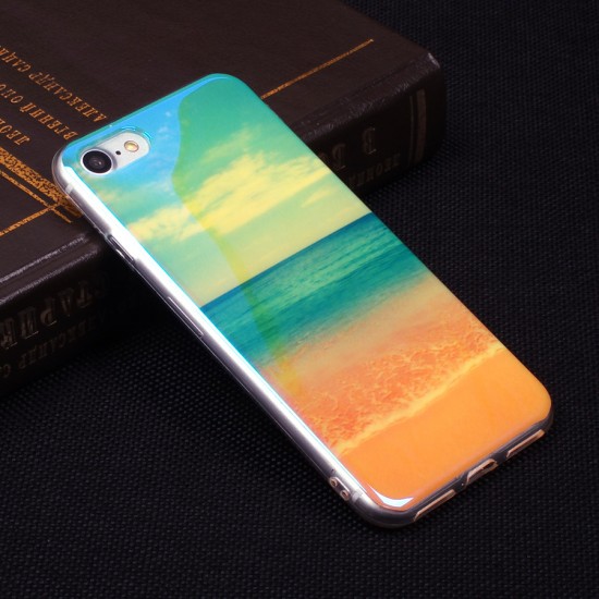 Панель ТПУ Blue Shine для iPhone 7, арт.010442