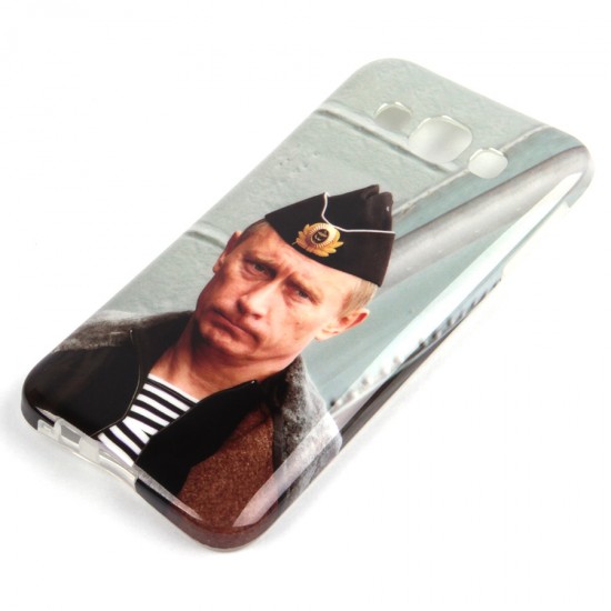 Чехол ТПУ Путин для Samsung Galaxy E5, арт.008519