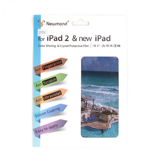 Декоративная пленка 2 в 1 для iPad 2/3/4, арт.D-006