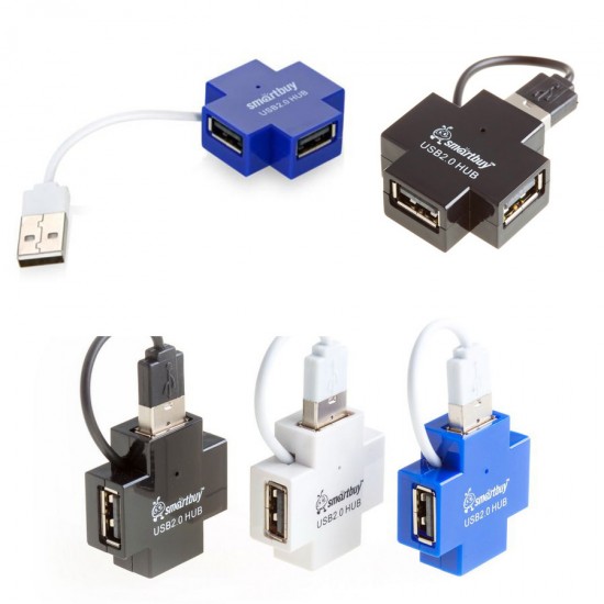 USB HUB SmartBuy SBHA-6900 4 порта, арт.010256