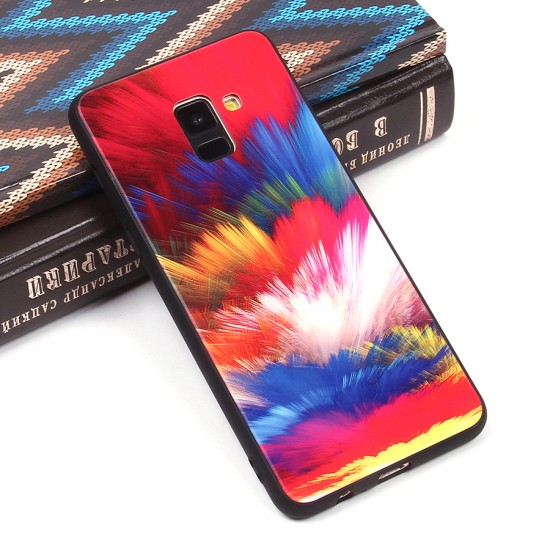 Глянцевый чехол для Samsung Galaxy A8+ (2018), арт.010578