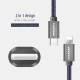 USB-micro USB дата кабель AWEI CL-987, 1 м, арт.011598