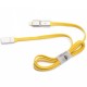 USB2 дата кабель 2 в 1 для Apple iPhone/ micro USB USB AWEI CL-989, 1 м, арт.011599