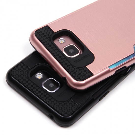 Чехол с вырезами под пластиковые карты для Samsung Galaxy A5 (2016), арт.009493