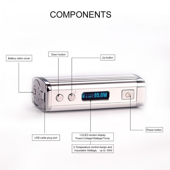 Электронная сигарета JOMO lite 65 Pro, арт. 002637/ CDR-165