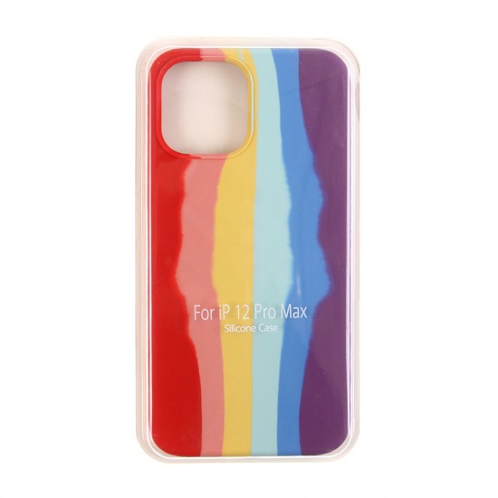 Панель Soft Touch для iPhone 12 Pro Max Разноцветный, арт.007004