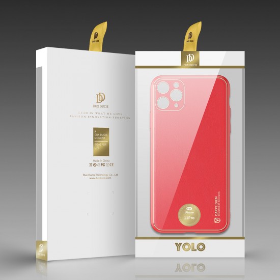 Чехол Dux Ducis Yolo для iPhone 12/12 Pro, Красный, арт.012259
