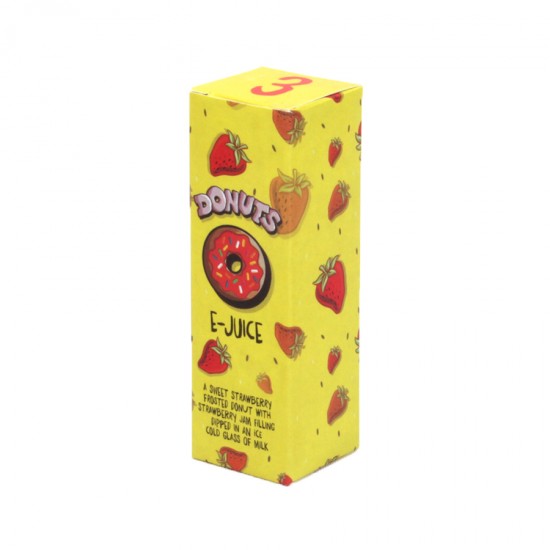 Жидкость Donuts E-Juice Sweet strawberry 3mg (30 ml), арт. 002651