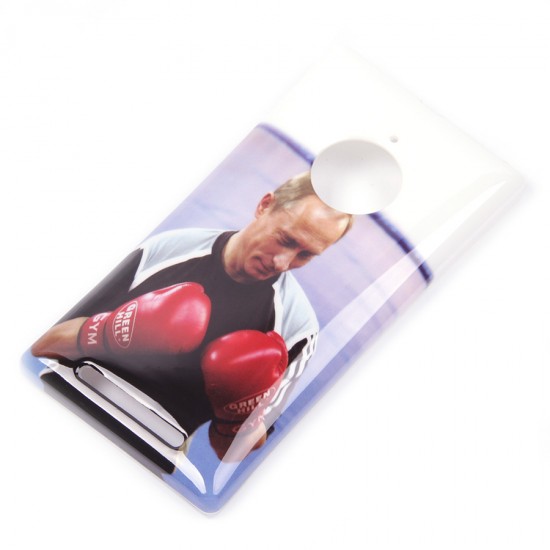 Чехол ТПУ Путин для Nokia Lumia 830, арт.008511