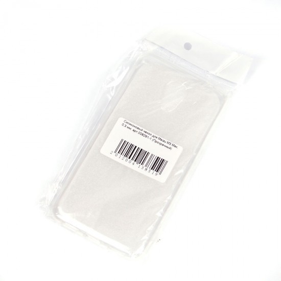 Силиконовый чехол для Meizu M3 Max, 1 мм, арт.008291-1