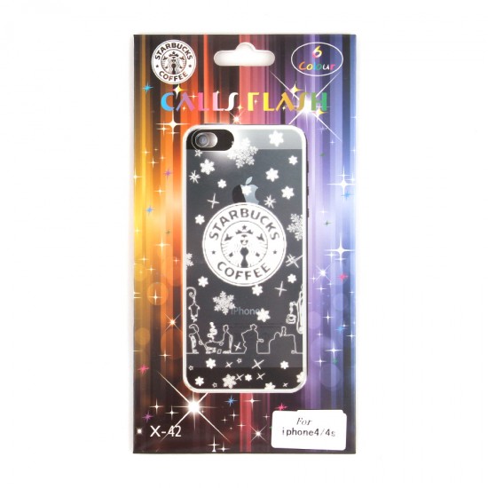 Декоративная пленка 2 в 1 для iPhone 4/4S, арт.X-42