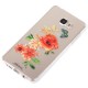 Силиконовый чехол Цветы для Samsung Galaxy A7 (2016), арт. 009144