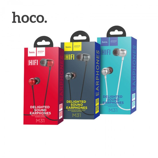Наушники с микрофоном Hoco M31 3.5 mm, арт.011477