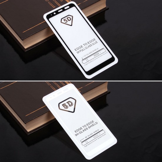 Защитное стекло Full Glue для Samsung Galaxy A8 (2018) на полный экран, арт.010630