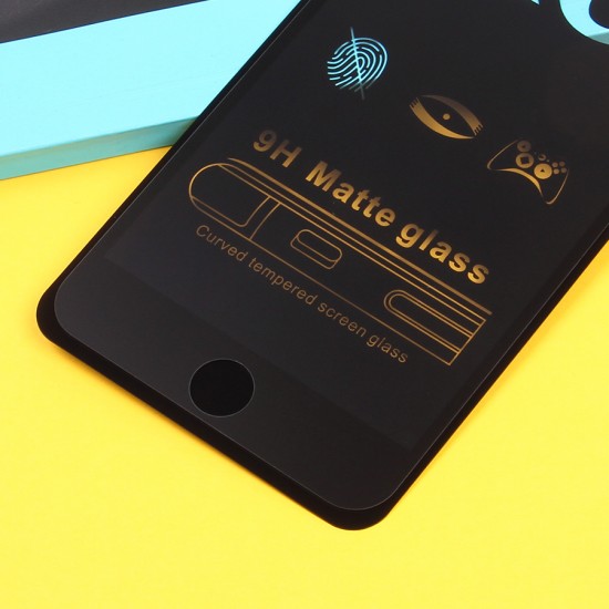 Защитное стекло Full Glue матовое для iPhone 6 Plus на полный экран, арт.010977