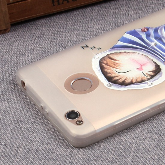 Матовый чехол со стразами для Xiaomi Redmi 3S, арт.009650