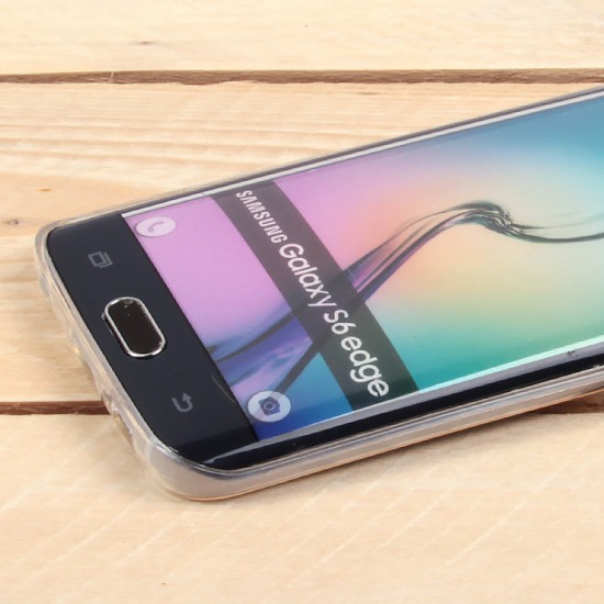 Силиконовый чехол для Samsung Galaxy S6 edge, 1 мм, арт.008291-1