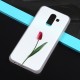 Чехол ТПУ с цветами для Samsung Galaxy J8 (2018), арт.010775