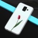 Чехол ТПУ с цветами для Samsung Galaxy A6 (2018), арт.010775