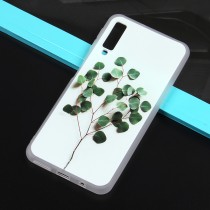 Чехол ТПУ с цветами для Samsung Galaxy A7 (2018), арт.010773