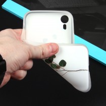 Чехол ТПУ с цветами для Samsung Galaxy A7 (2018), арт.010773
