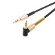 Aux аудио кабель Hoco UPA02 с микрофоном, 1 м, арт.011268
