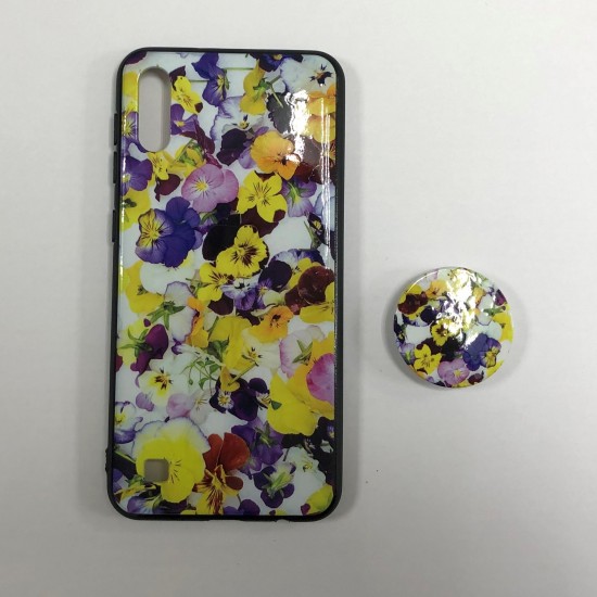 Чехол ТПУ с попсокетом для Samsung Galaxy A10, арт.011360