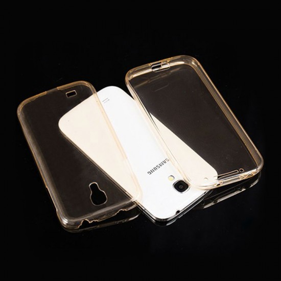 Силиконовый чехол 2 в 1 для Samsung i9500 Galaxy S4 0.3 мм, арт.008889