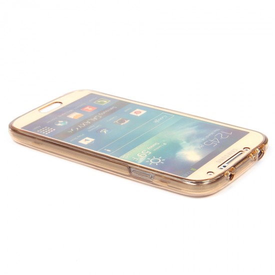 Силиконовый чехол 2 в 1 для Samsung i9500 Galaxy S4 0.3 мм, арт.008889