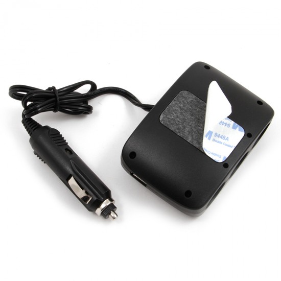 Тройник прикуривателя с 2 USB разъемами, арт. AD-B04